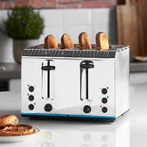 Thumbnail preview of Russell Hobbs Buckingham 4-Slice Toaster Stainless Steel
