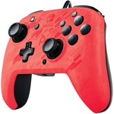 Thumbnail preview of PDP Nintendo Switch Face Off Deluxe Controller + Audio Camo Red