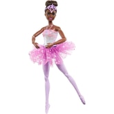 Thumbnail preview of Barbie Dreamtopia Twinkle Lights Ballerina Brunette
