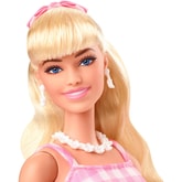 Thumbnail preview of Barbie The Movie Margot Robbie as Barbie in Pink Gingham Dress