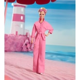Thumbnail preview of Barbie The Movie Margot Robbie as Barbie in Pink Power Jumpsuit
