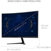Thumbnail preview of ViewSonic VX2718-2KPC-MHD