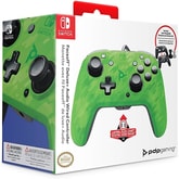 Thumbnail preview of PDP Nintendo Switch Faceoff Deluxe+ Audio Wired Controller Cameo Green