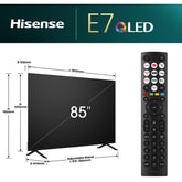 Thumbnail preview of Hisense 85E7NQTUK TV