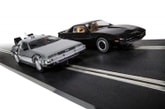 Thumbnail preview of Scalextric C1431M 1980s TV Back to the Future vs Knight-Rider Set