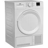 Thumbnail preview of Beko DTLCE80051W tumble dryer in white