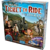 Thumbnail preview of Ticket to Ride Map Collection 8: Iberia & South Korea