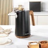Thumbnail preview of Matt Black SALTER EK5822 with wooden stand