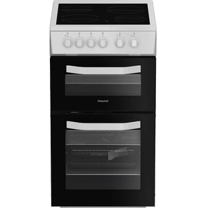Thumbnail preview of Hotpoint HTE5VC Double Oven Cooker
