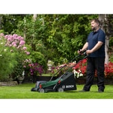 Thumbnail preview of Bosch UniversalRotak 2x18V-37-550 Cordless Lawnmower 2 x 4.0Ah
