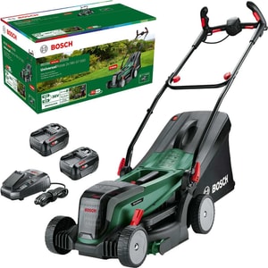 Bosch UniversalRotak 2x18V-37-550 Cordless Lawnmower 2 x 4.0Ah