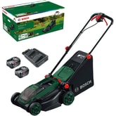 Thumbnail preview of Bosch ROTAK 18V2-38 Cordless Lawnmower 2 x 4.0Ah