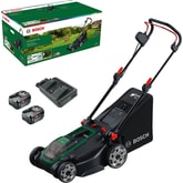 Thumbnail preview of Bosch ROTAK 18V2-43 Cordless Lawnmower 2 x 4.0Ah