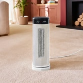 Thumbnail preview of Morphy Richards HeatFlux 2kW Tower Fan Heater White 825401