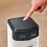 Thumbnail preview of Morphy Richards HeatFlux 2kW Tower Fan Heater White 825401