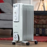 Thumbnail preview of Benross 9-Fin Oil Filled Radiator White