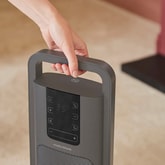Thumbnail preview of Morphy Richards HeatFlux 2kW Tower Fan Heater Grey 825404