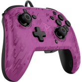 Thumbnail preview of PDP Nintendo Switch Face Off Deluxe Controller + Audio Purple Camo